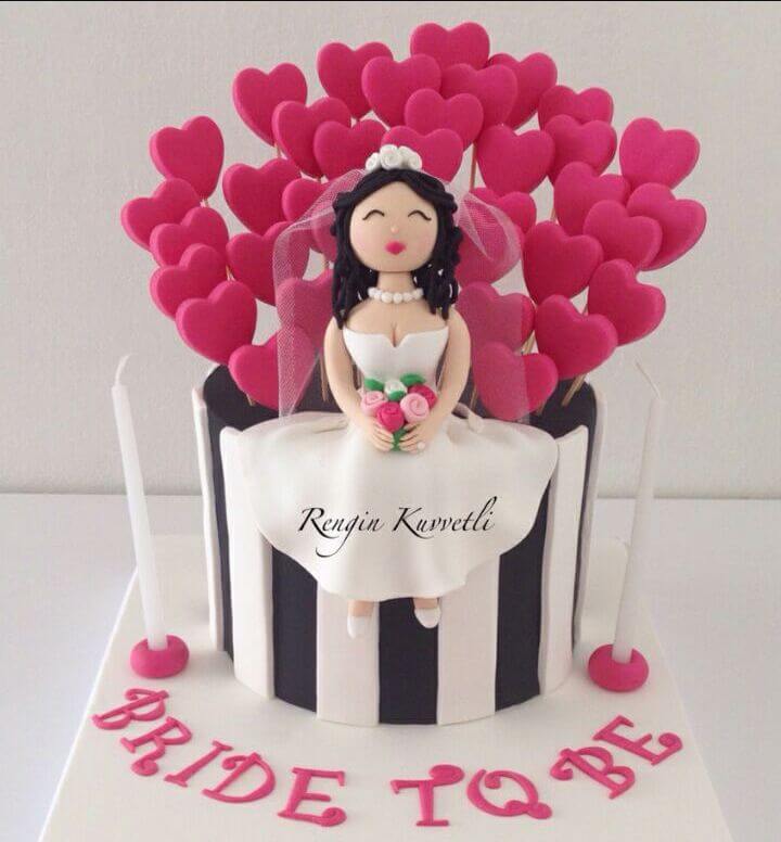 Bride to be Cake in Bangalore (2 kg) CakeStudio